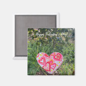 aWorld2Celebrate: Glücklicher Valentinstag! Magnet (Vorderseite/Rückseite)