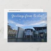 aWorld2Celebrate: Grüße aus Berlin! Postkarte (Vorne/Hinten)