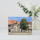 aWorld2Celebrate: Grüße aus Braunschweig! Postkarte (Stehend Vorderseite)