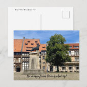 aWorld2Celebrate: Grüße aus Braunschweig! Postkarte (Vorne/Hinten)