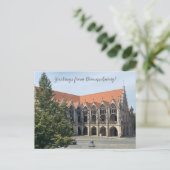 aWorld2Celebrate: Grüße aus Braunschweig! Postkarte (Stehend Vorderseite)