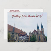 aWorld2Celebrate: Grüße aus Braunschweig! Postkarte (Vorne/Hinten)