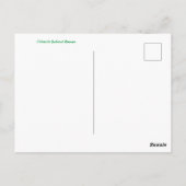 aWorld2Celebrate: Grüße aus Bukarest! Postkarte (Rückseite)