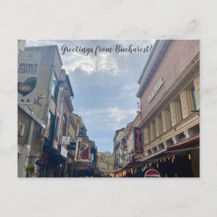 aWorld2Celebrate: Grüße aus Bukarest! Postkarte