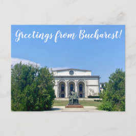 aWorld2Celebrate: Grüße aus Bukarest! Postkarte