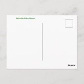 aWorld2Celebrate: Grüße aus Bukarest! Postkarte (Rückseite)