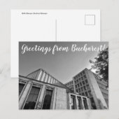 aWorld2Celebrate: Grüße aus Bukarest! Postkarte (Vorne/Hinten)