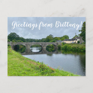 aWorld2Celebrate: Grüße aus der Bretagne! Postkarte