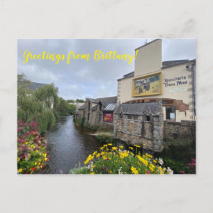 aWorld2Celebrate: Grüße aus der Bretagne! Postkarte