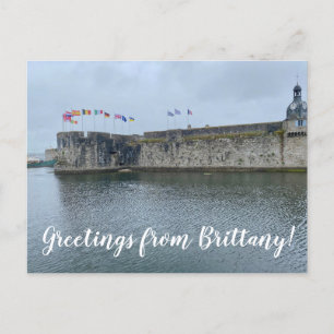 aWorld2Celebrate: Grüße aus der Bretagne! Postkarte