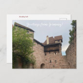 aWorld2Celebrate: Grüße aus Deutschland! Postkarte (Vorne/Hinten)