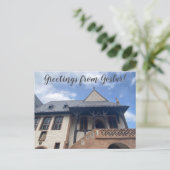 aWorld2Celebrate: Grüße aus Deutschland! Postkarte (Stehend Vorderseite)