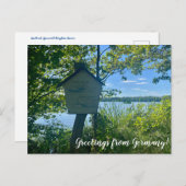 aWorld2Celebrate: Grüße aus Deutschland! Postkarte (Vorne/Hinten)