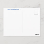 aWorld2Celebrate: Grüße aus Deutschland! Postkarte (Rückseite)