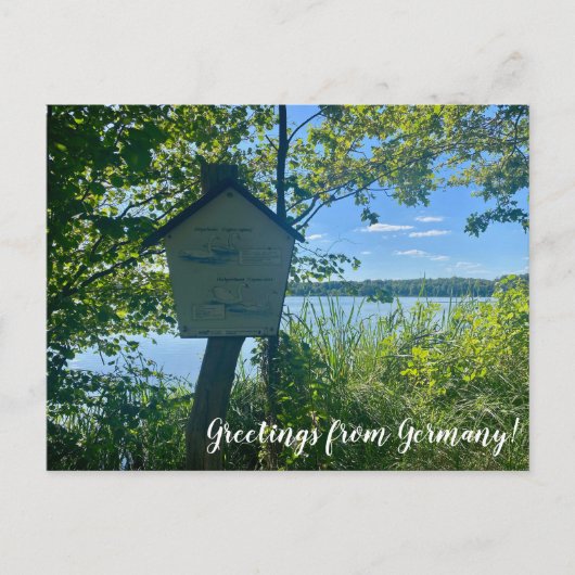 aWorld2Celebrate: Grüße aus Deutschland! Postkarte (Vorderseite)