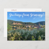 aWorld2Celebrate: Grüße aus Deutschland! Postkarte (Vorne/Hinten)