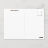 aWorld2Celebrate: Grüße aus Deutschland! Postkarte (Rückseite)