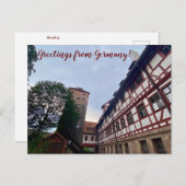 aWorld2Celebrate: Grüße aus Deutschland! Postkarte (Vorne/Hinten)