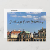 aWorld2Celebrate: Grüße aus Deutschland! Postkarte (Vorne/Hinten)