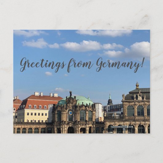 aWorld2Celebrate: Grüße aus Deutschland! Postkarte (Vorderseite)