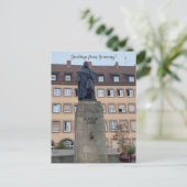 aWorld2Celebrate: Grüße aus Deutschland! Postkarte (Stehend Vorderseite)