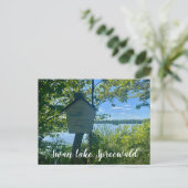 aWorld2Celebrate: Grüße aus Deutschland! Postkarte (Stehend Vorderseite)