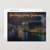 aWorld2Celebrate: Grüße aus Deutschland! Postkarte (Vorne/Hinten)