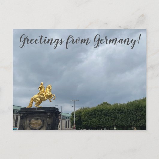 aWorld2Celebrate: Grüße aus Deutschland! Postkarte (Vorderseite)