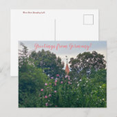 aWorld2Celebrate: Grüße aus Deutschland! Postkarte (Vorne/Hinten)