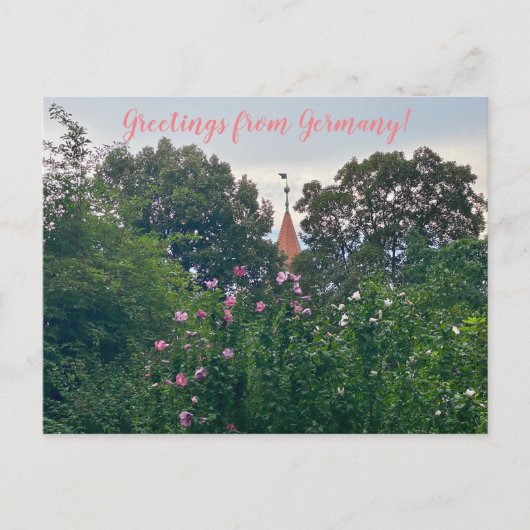 aWorld2Celebrate: Grüße aus Deutschland! Postkarte (Vorderseite)