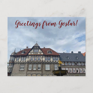 aWorld2Celebrate: Grüße aus Deutschland! Postkarte