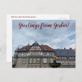 aWorld2Celebrate: Grüße aus Deutschland! Postkarte (Vorne/Hinten)