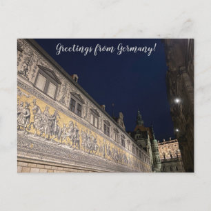 aWorld2Celebrate: Grüße aus Deutschland! Postkarte