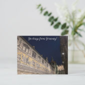 aWorld2Celebrate: Grüße aus Deutschland! Postkarte (Stehend Vorderseite)