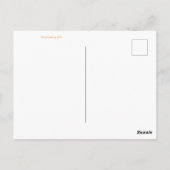 aWorld2Celebrate: Grüße aus Deutschland! Postkarte (Rückseite)