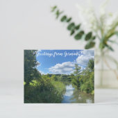 aWorld2Celebrate: Grüße aus Deutschland! Postkarte (Stehend Vorderseite)