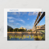 aWorld2Celebrate: Grüße aus Deutschland! Postkarte (Vorne/Hinten)