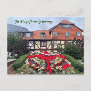 aWorld2Celebrate: Grüße aus Deutschland! Postkarte