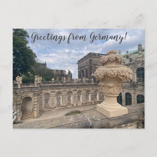 aWorld2Celebrate: Grüße aus Deutschland! Postkarte (Vorderseite)