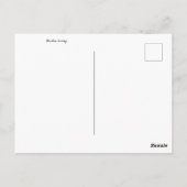 aWorld2Celebrate: Grüße aus Deutschland! Postkarte (Rückseite)