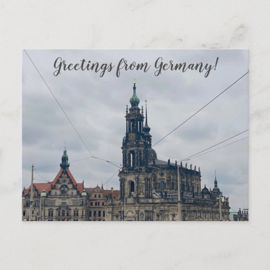 aWorld2Celebrate: Grüße aus Deutschland! Postkarte (Vorderseite)