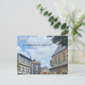 aWorld2Celebrate: Grüße aus Deutschland! Postkarte (Stehend Vorderseite)