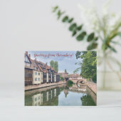 aWorld2Celebrate: Grüße aus Nürnberg! Postkarte (Stehend Vorderseite)