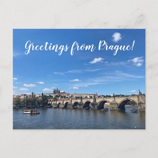 aWorld2Celebrate: Grüße aus Prag! Postkarte (Vorderseite)