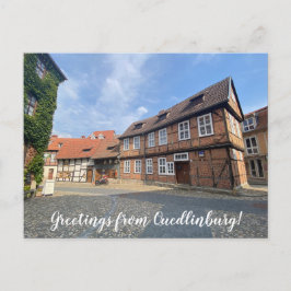 aWorld2Celebrate: Grüße aus Quedlinburg! Postkarte