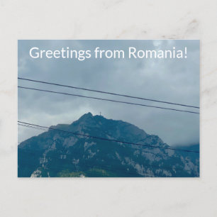 aWorld2Celebrate: Grüße aus Rumänien! Postkarte