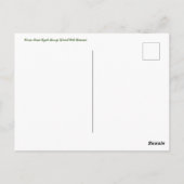 aWorld2Celebrate: Grüße aus Rumänien! Postkarte (Rückseite)