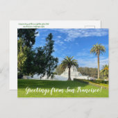 aWorld2Celebrate: Grüße aus San Francisco! Postkarte (Vorne/Hinten)