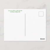 aWorld2Celebrate: Grüße aus San Francisco! Postkarte (Rückseite)