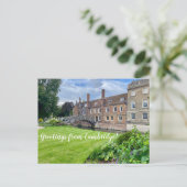 aWorld2Celebrate: Grüße von Cambridge! Postkarte (Stehend Vorderseite)